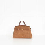 DeMellier Tan Suede Hudson Tote Bag
