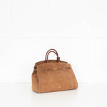 DeMellier Tan Suede Hudson Tote Bag