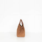 DeMellier Tan Suede Hudson Tote Bag