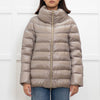 Herno Beige Short Puffer Jacket