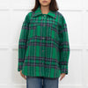 Suncoo Green Check Shacket