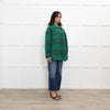 Suncoo Green Check Shacket