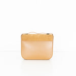 DeMellier Vancouver Gold Suede Crossbody Bag