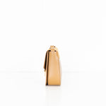 DeMellier Vancouver Gold Suede Crossbody Bag
