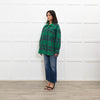 Suncoo Green Check Shacket