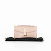 Demellier Dark Taupe Vancouver Clutch Bag