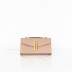Demellier Dark Taupe Vancouver Clutch Bag