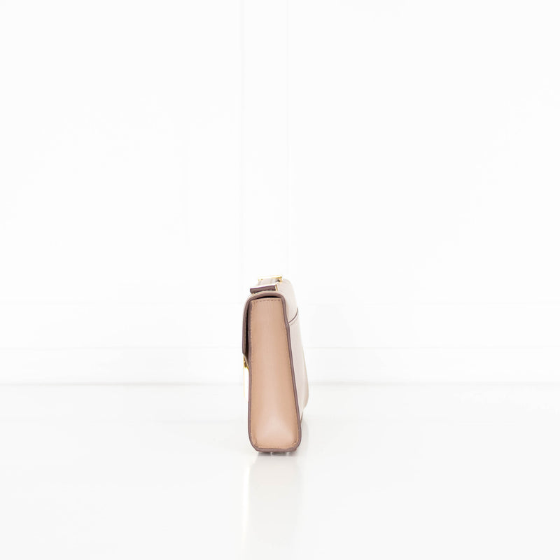Demellier Dark Taupe Vancouver Clutch Bag