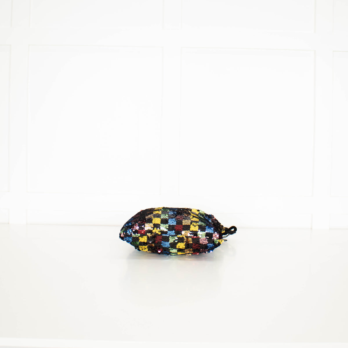 Essentiel Antwerp Black Viona Multi Sequins With Tassel Pouch