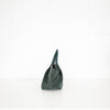 DeMeiller Green Suede Midi New York Tote