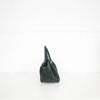 DeMeiller Green Suede Midi New York Tote