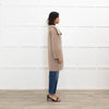 Marella Brown Coat With Funnel Neck