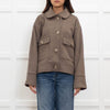 Neo Noir Brown Pitti Wool Mix Jacket