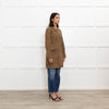 Mabrun Brown Suede Jacket