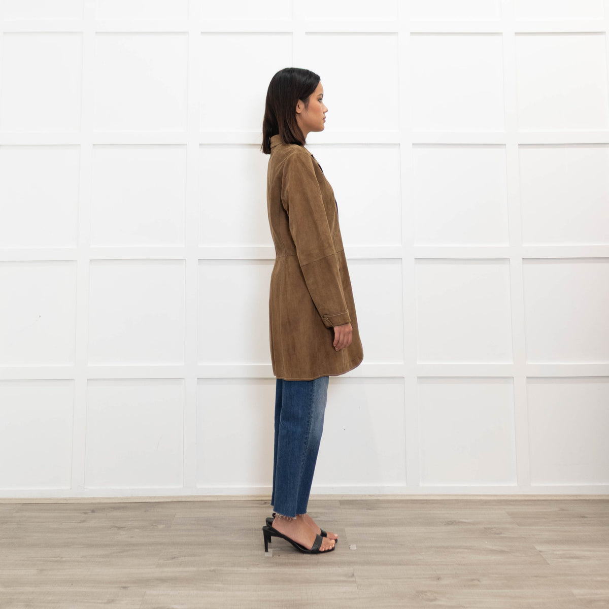 Mabrun Brown Suede Jacket