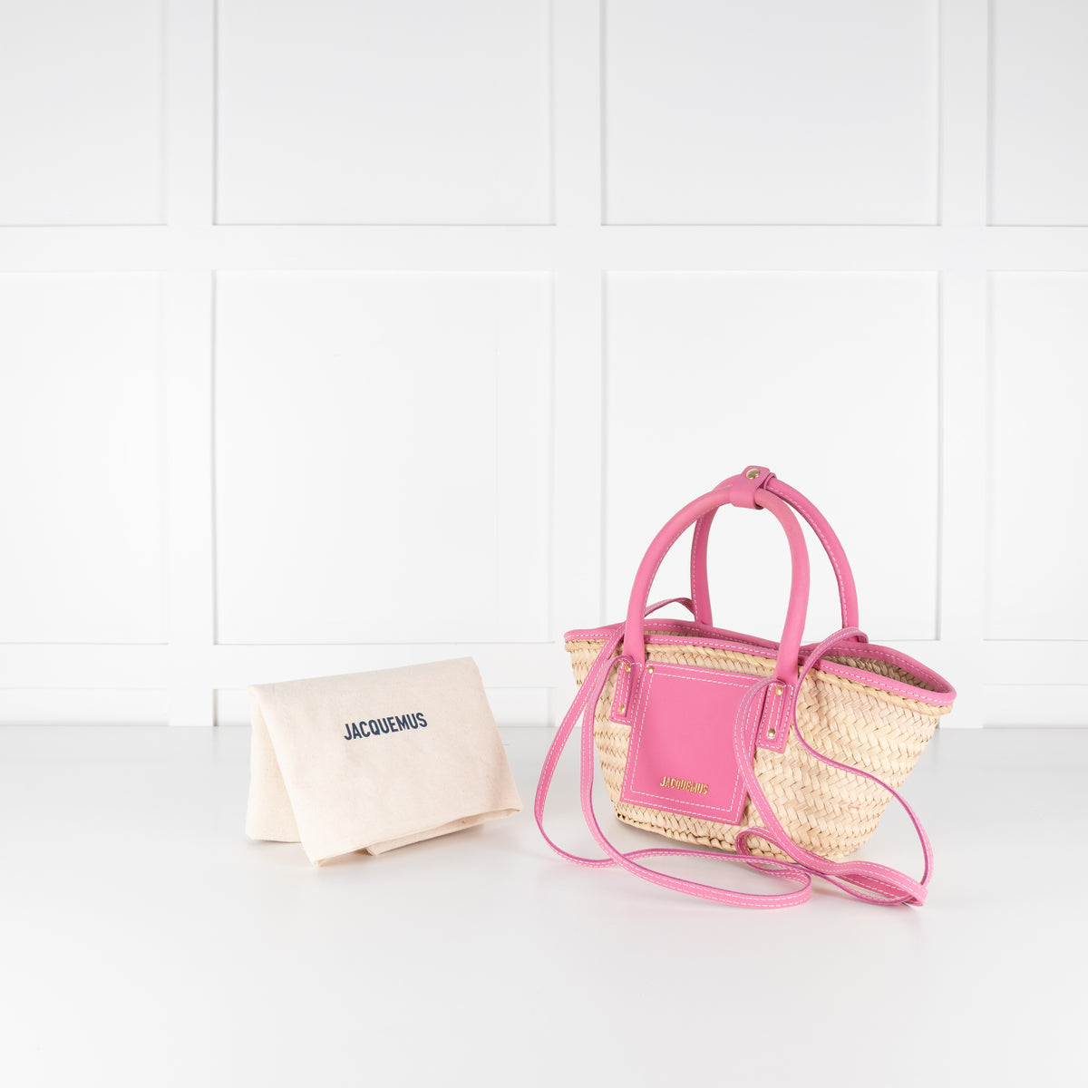 Jacquemus Le Petit Panier Soli Bag Pink