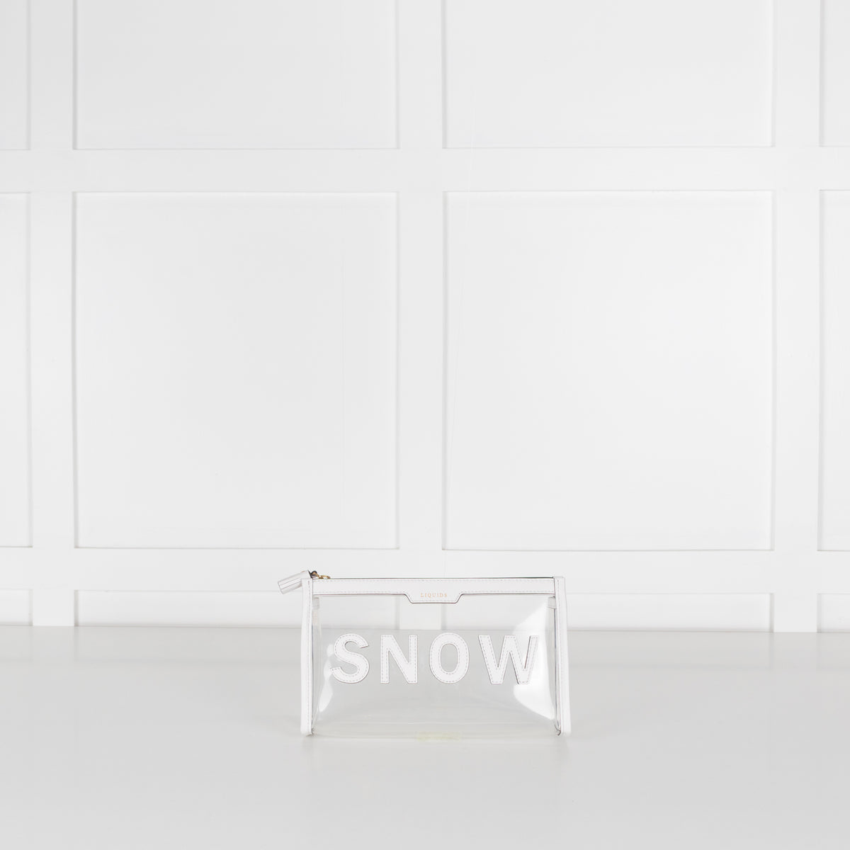 Anya Hindmarch White Snow Wash Bag