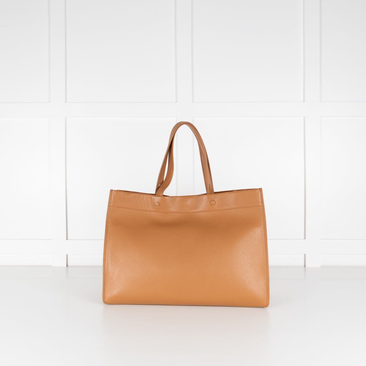 Anya Hindmarch Tan Suede Mortimer Large Tote