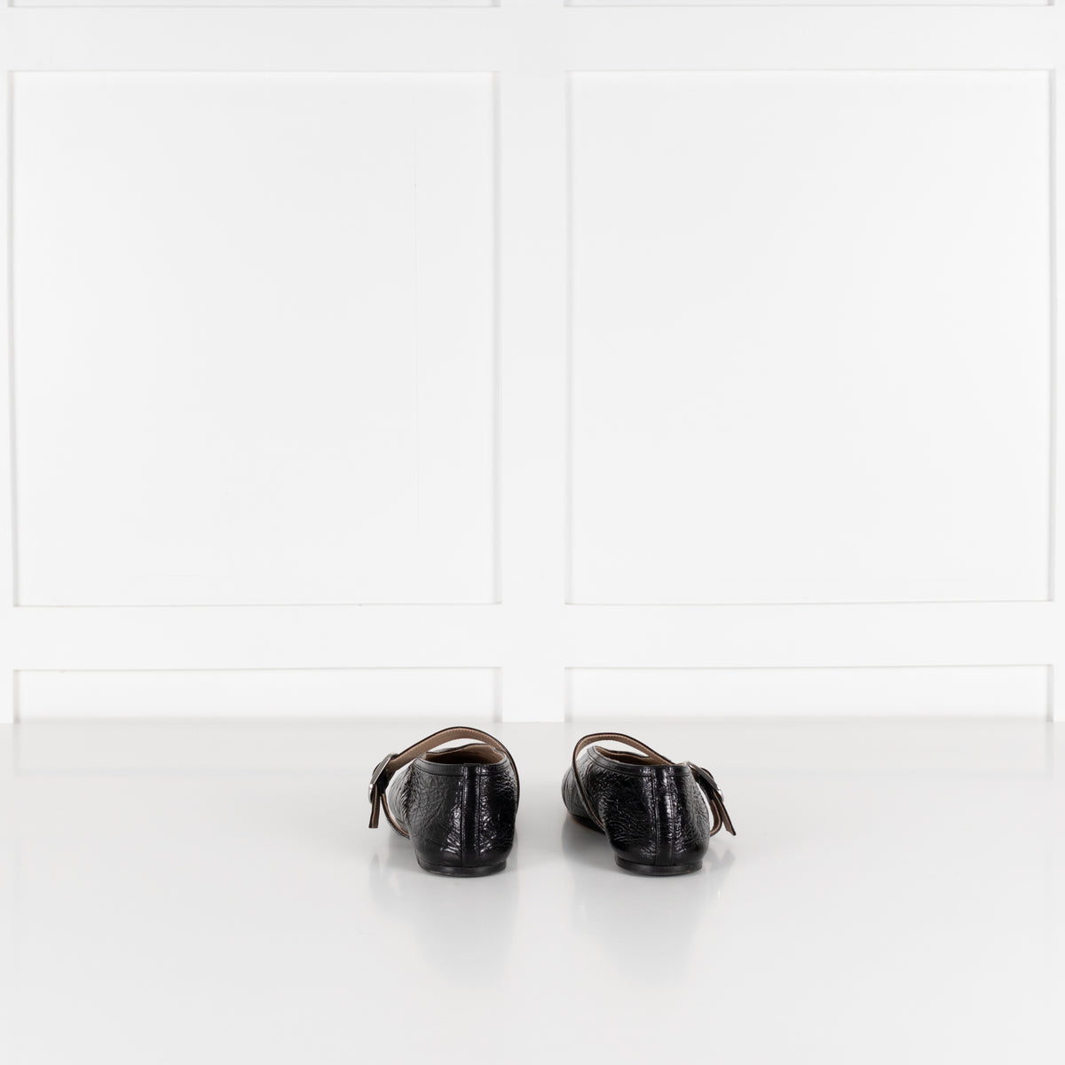 Le Monde Beryl Black Stella Patent Ballet Flats