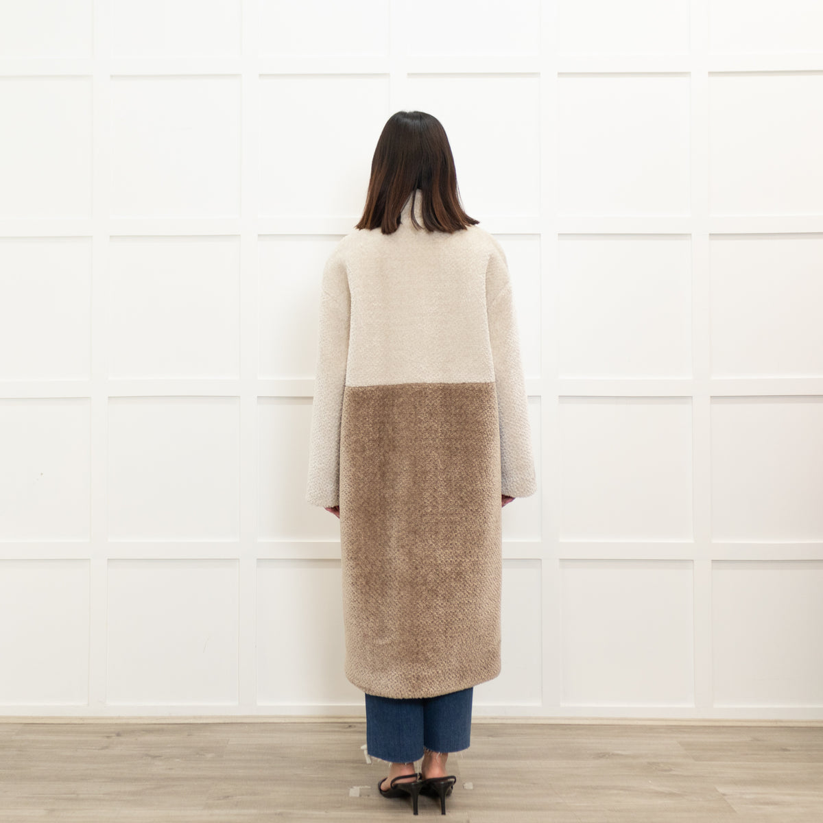 Baum und Pferdgarten Silver Birch Mix Two Tone Faux Fur Coat