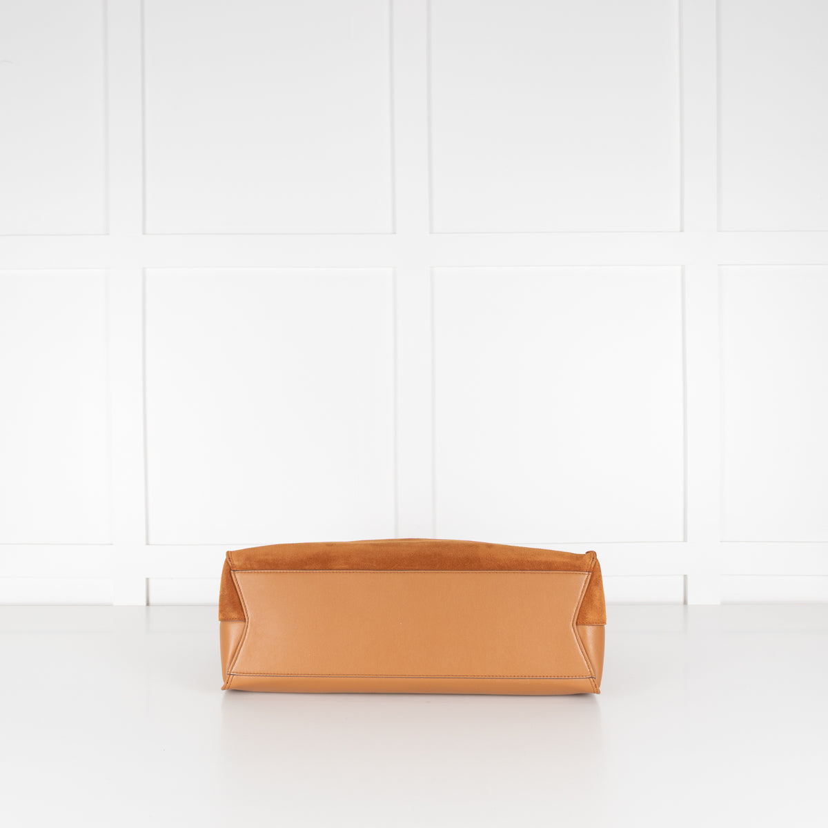 Anya Hindmarch Tan Suede Mortimer Large Tote