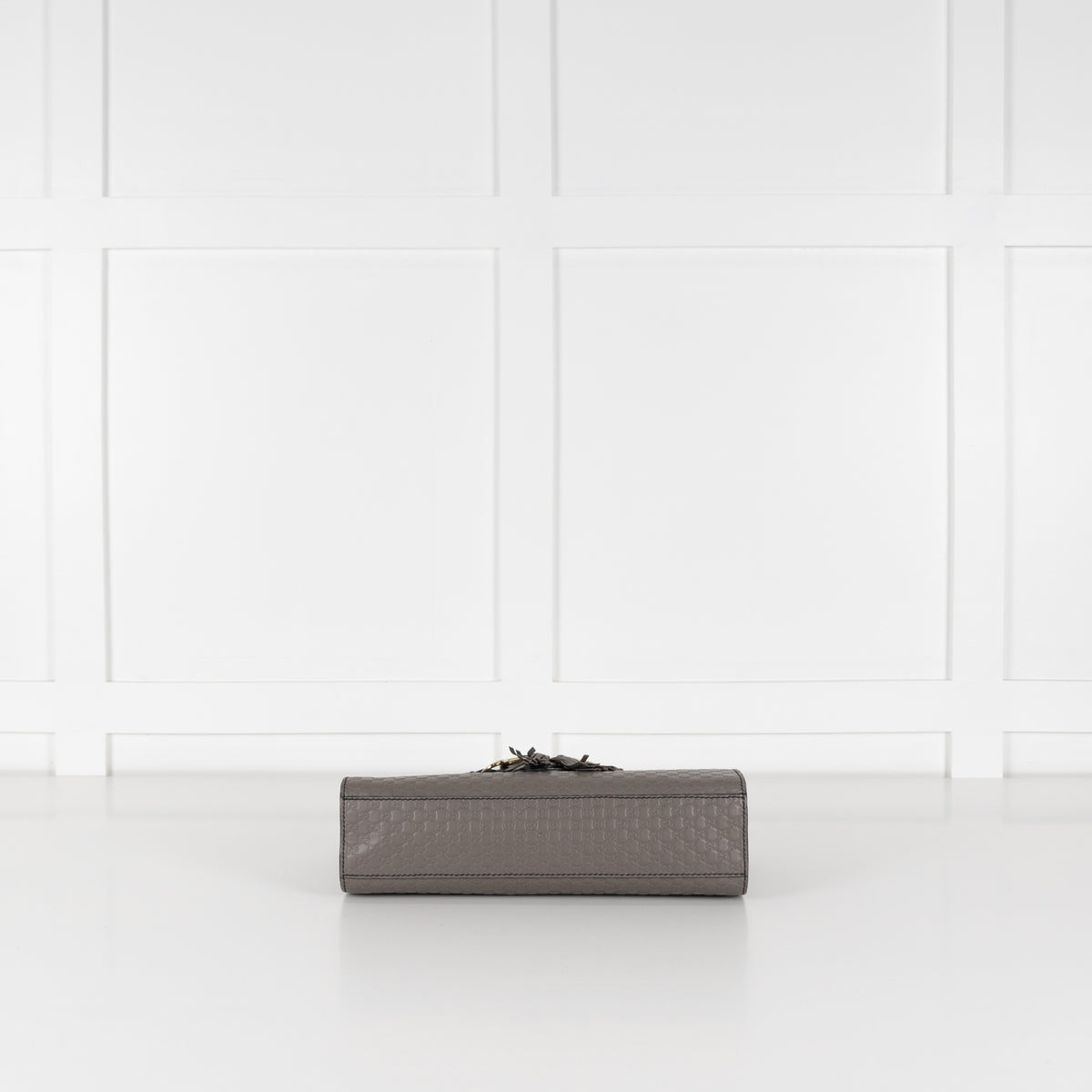 Gucci Grey Guccissima Leather Emily Medium Shoulder Bag