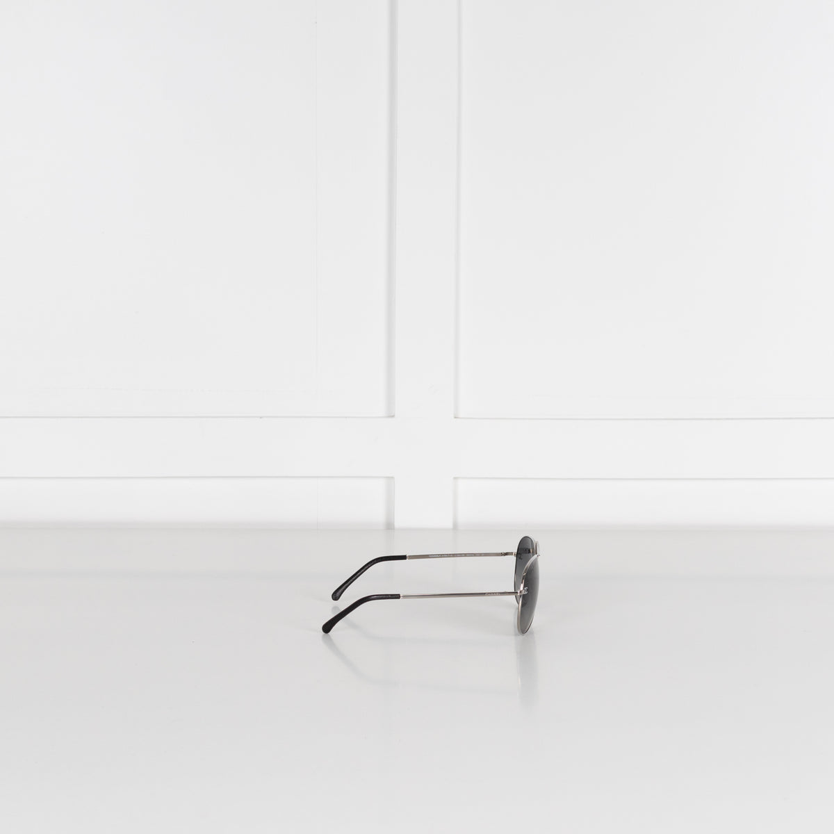 Chanel Aviator Sunglasses with Leather Arms