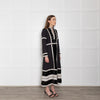 Wiggy Kit Black and Marais Embroidered Dress