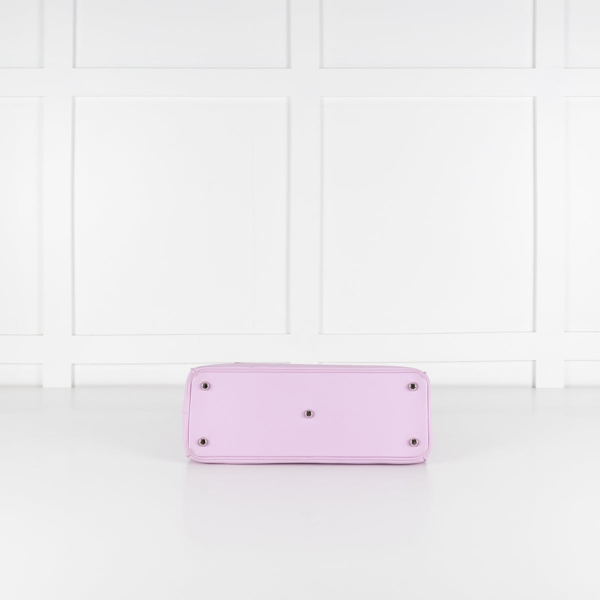 Christian Dior Lilac Diorissimo Pocket Tote Bag With Green Pocket