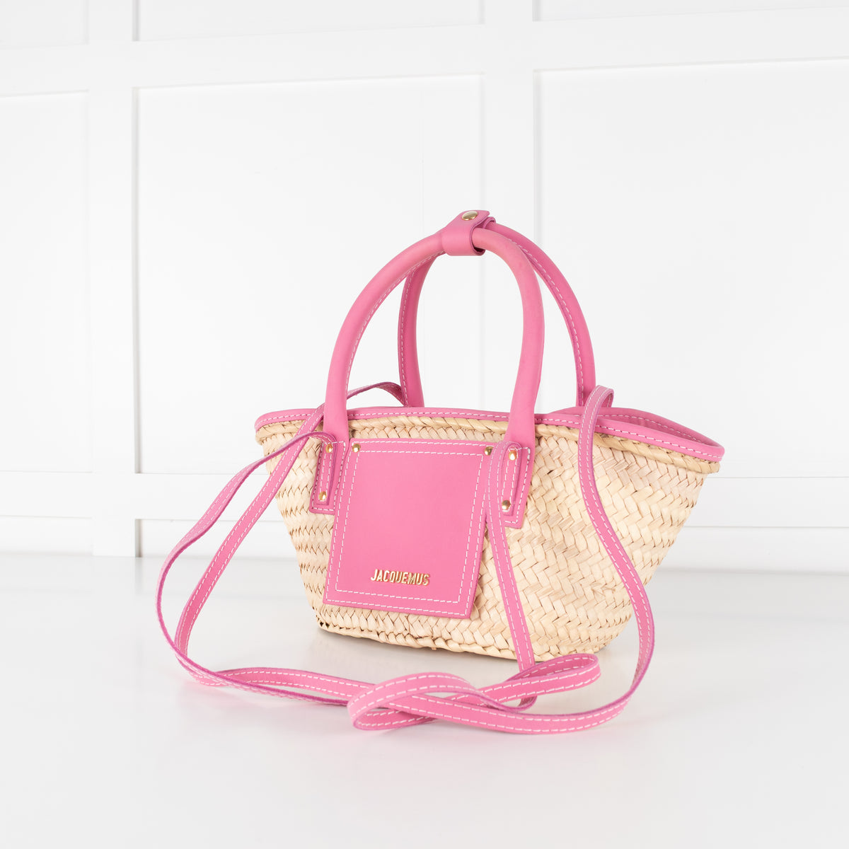 Jacquemus Le Petit Panier Soli Bag Pink