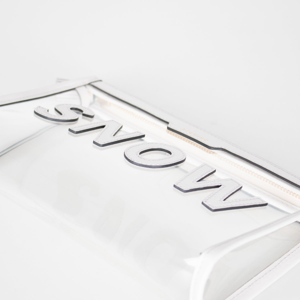 Anya Hindmarch White Snow Wash Bag