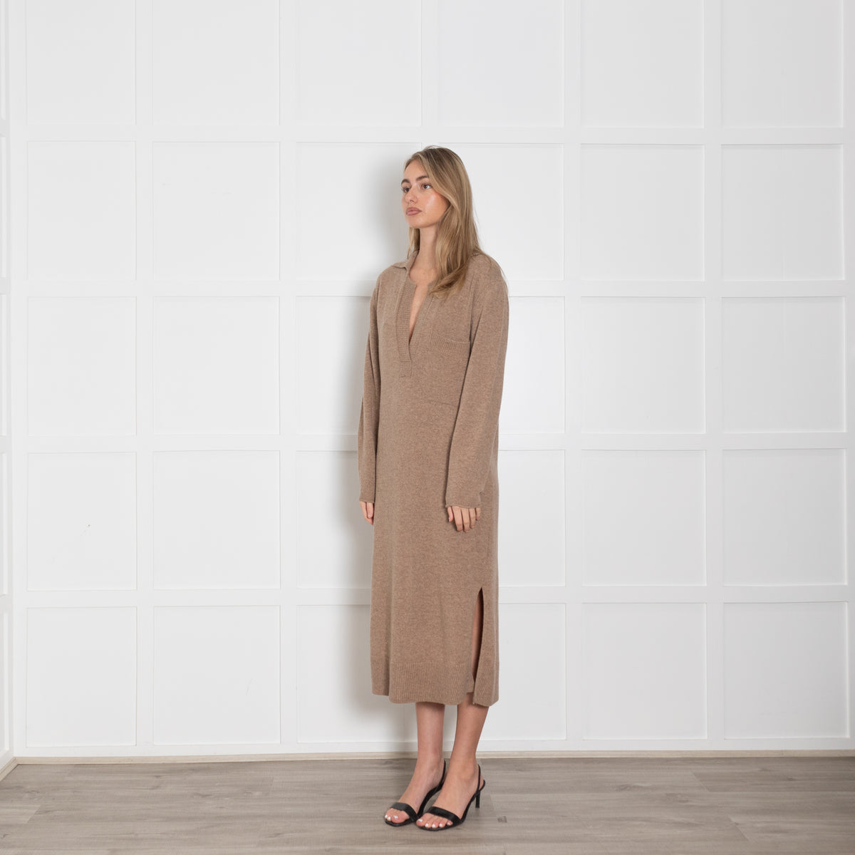 Second Female Brown Jagoda Knit Dress