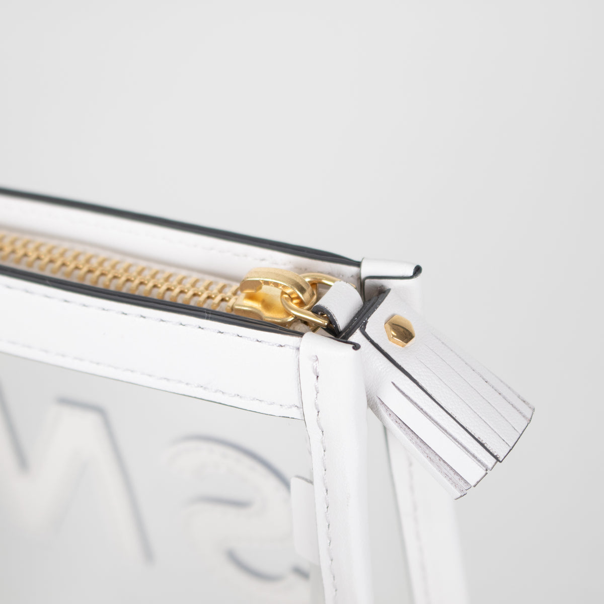 Anya Hindmarch White Snow Wash Bag