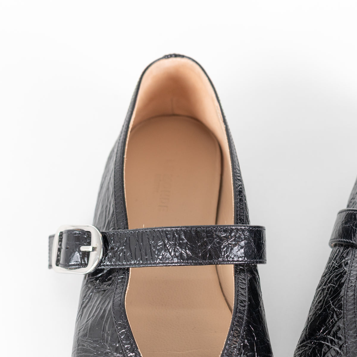 Le Monde Beryl Black Stella Patent Ballet Flats