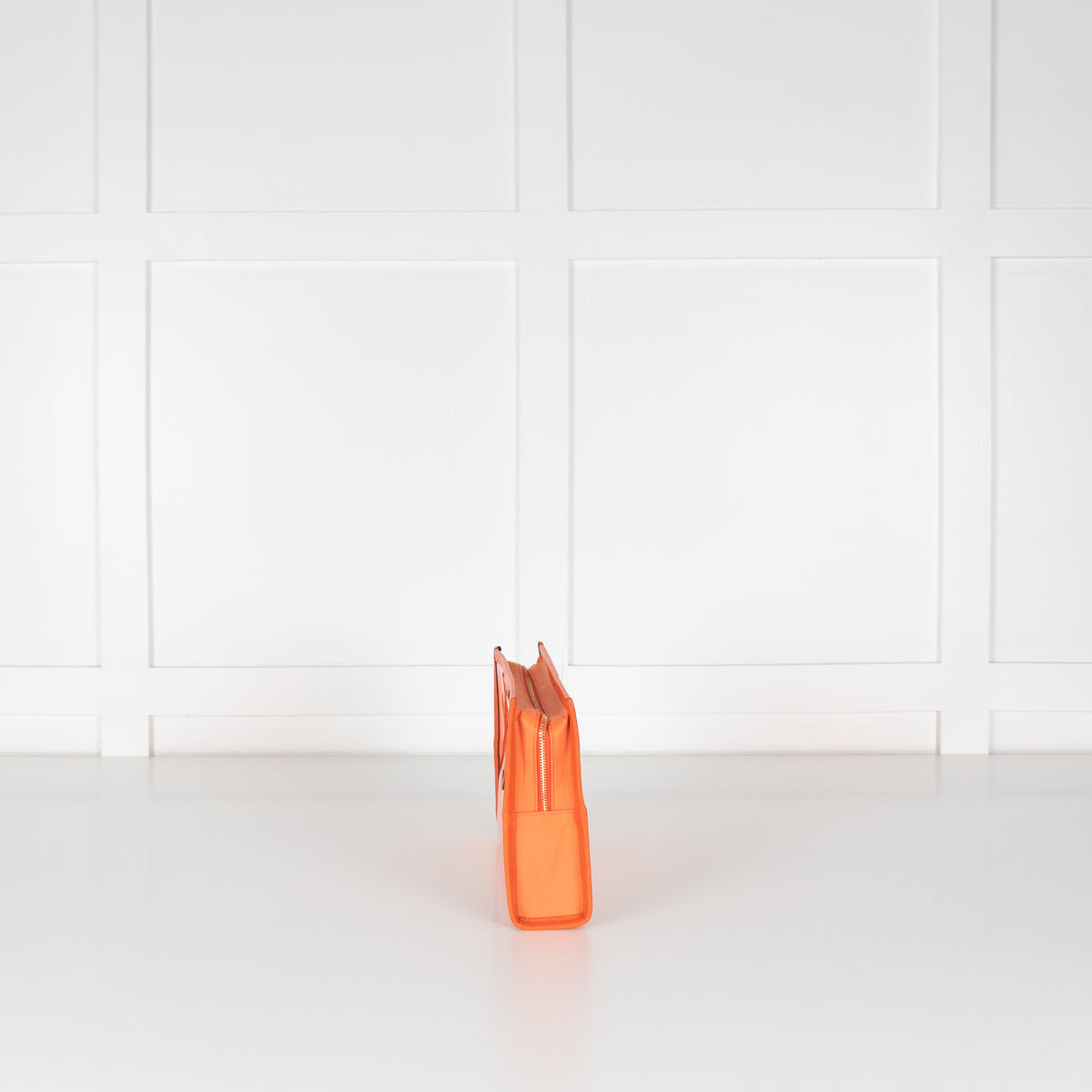 Anya Hindmarch Orange Sun Wash Bag
