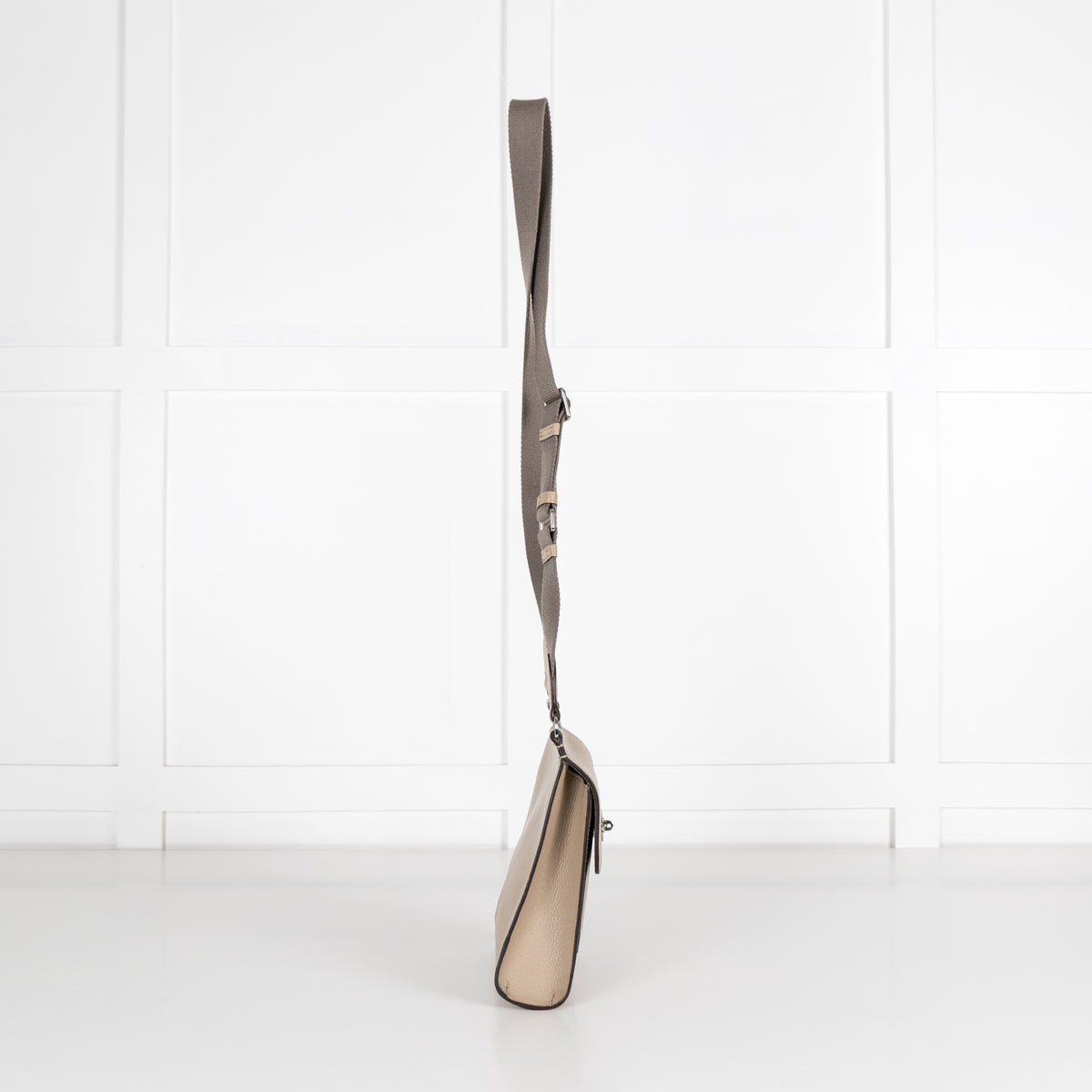 Mulberry Antony Small Taupe Crossbody Bag