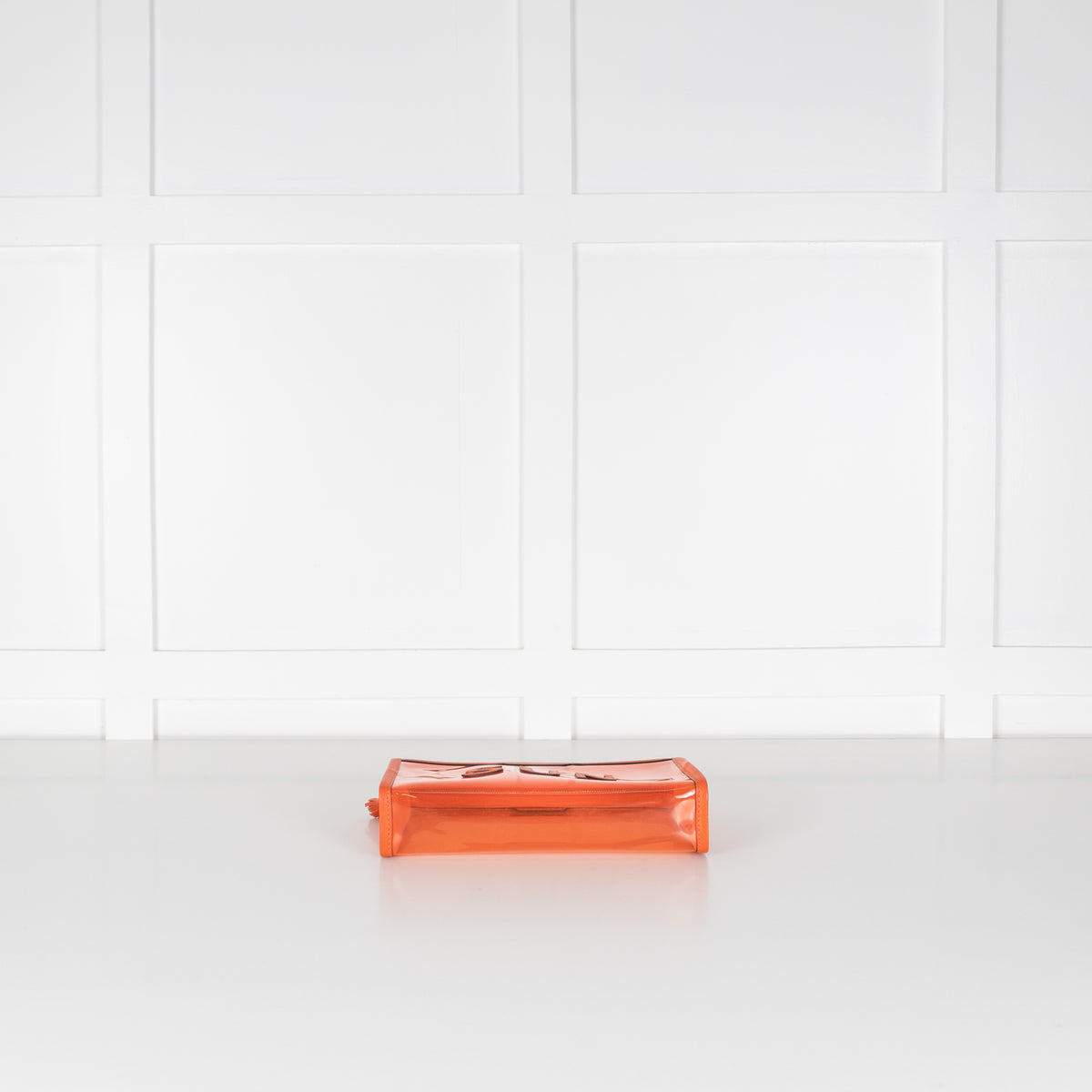 Anya Hindmarch Orange Sun Wash Bag