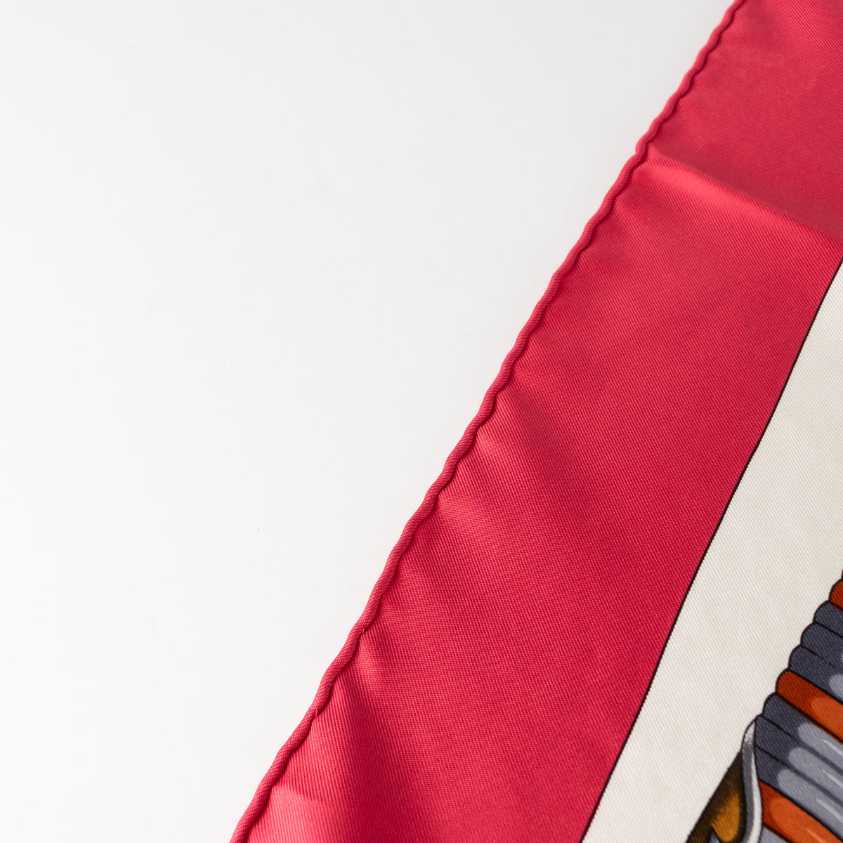 Hermes Silk 'Daimyo - Princes du Soleil Levant' Multicoloured Scarf