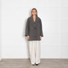Raey Grey Oversized Wool Blend Coat
