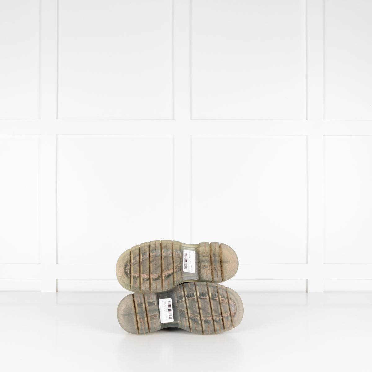 Bottega Veneta Black Tire Chelsea Boots