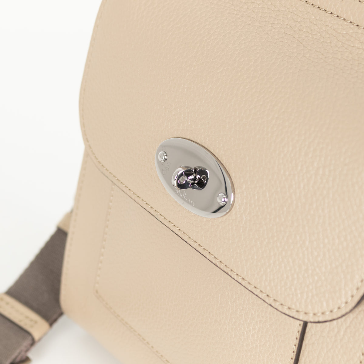 Mulberry Antony Small Taupe Crossbody Bag