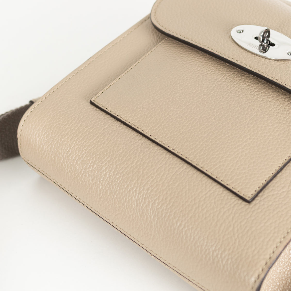 Mulberry Antony Small Taupe Crossbody Bag