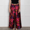 Psophia Brocade Floral Pink and Red Culottes