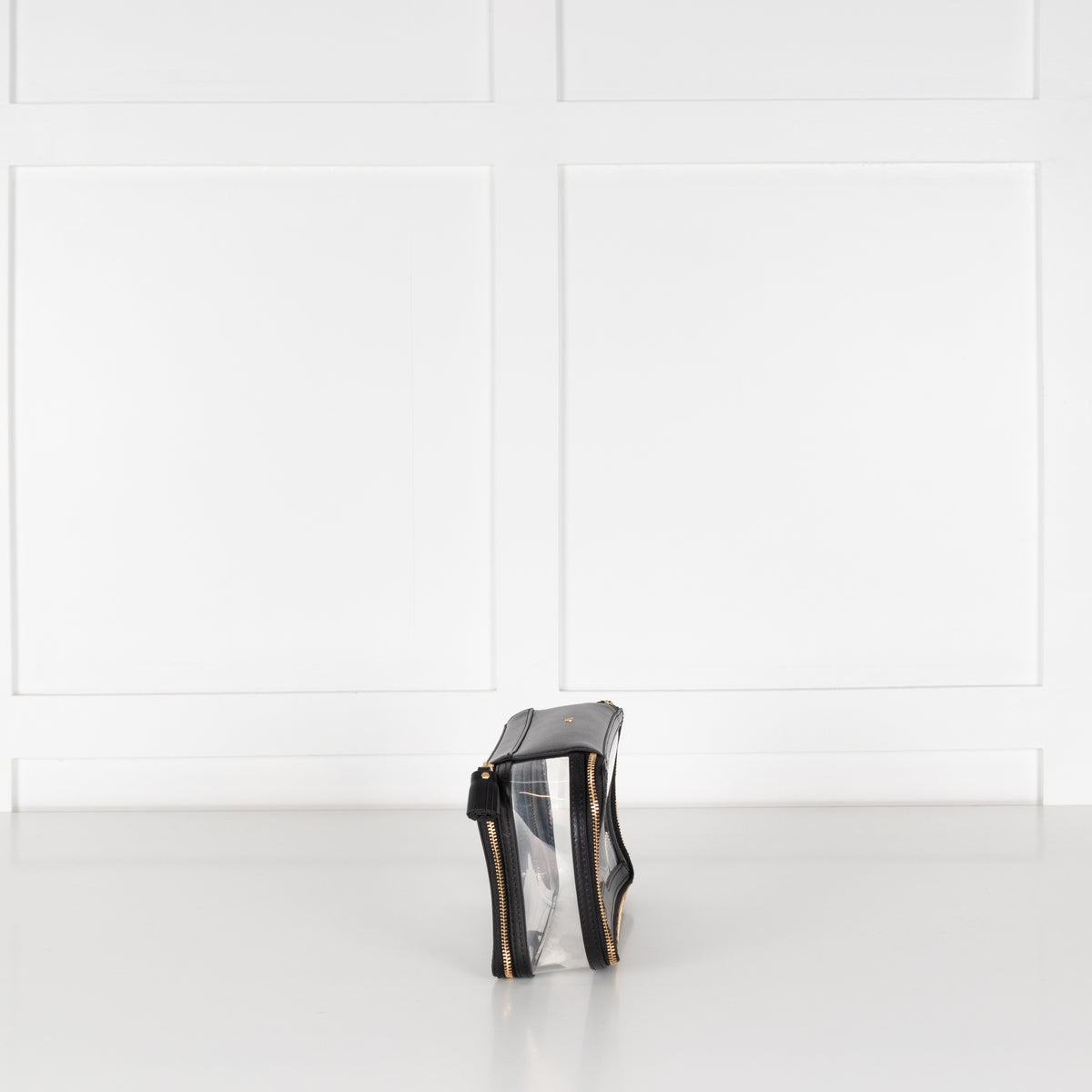 Anya Hindmarch Black Touch Down Makeup Bag