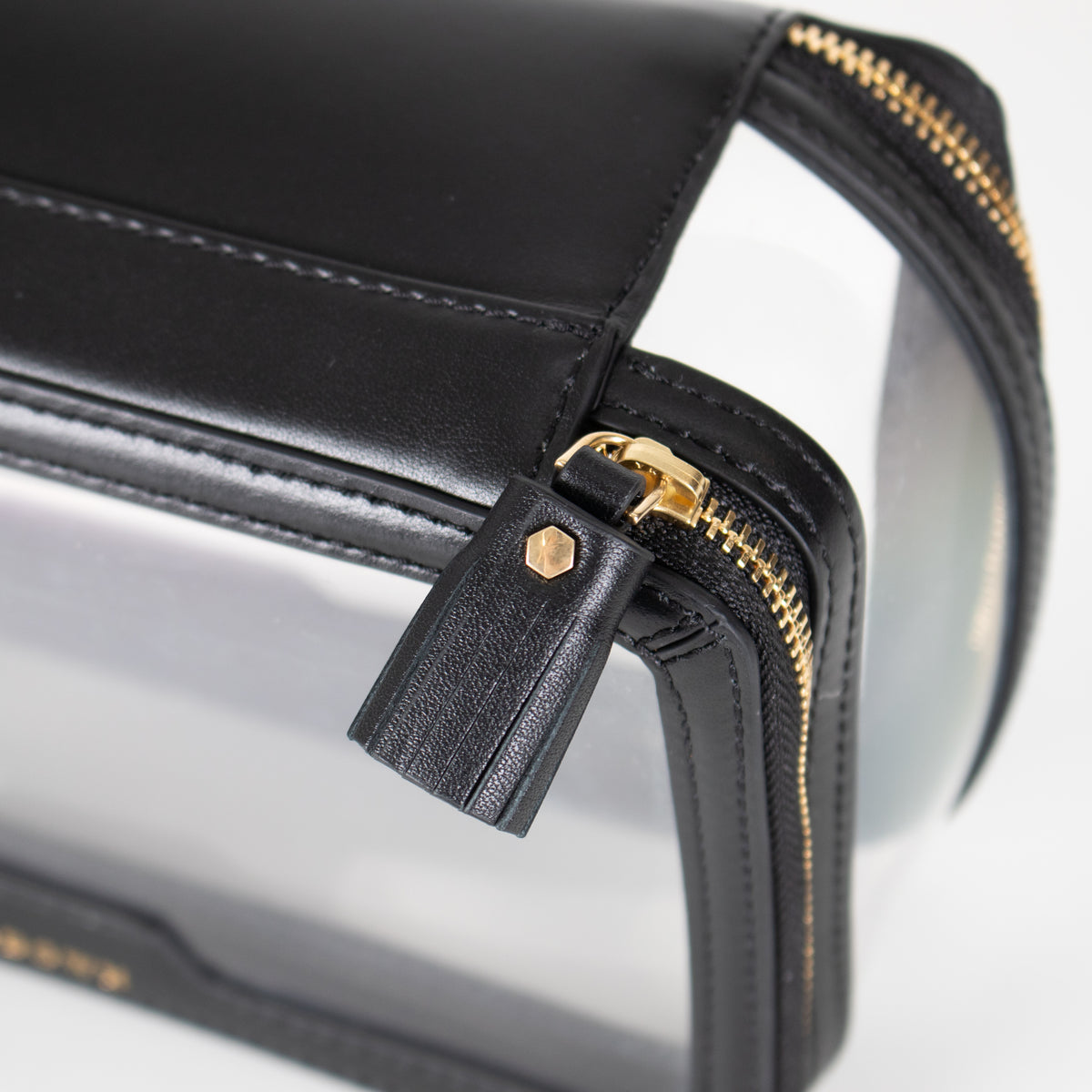 Anya Hindmarch Black Touch Down Makeup Bag