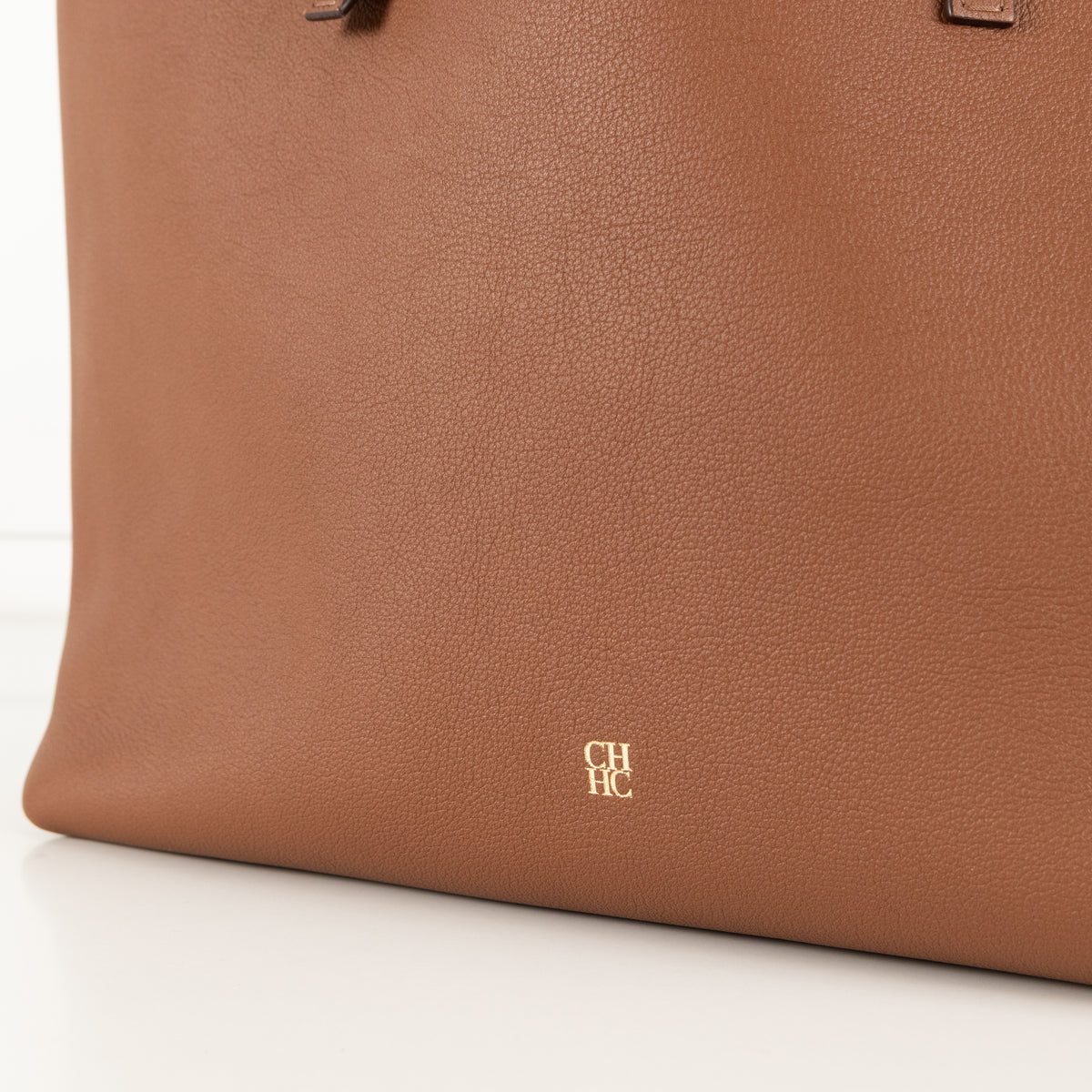 Carolina Herrera Tan Tote Bag