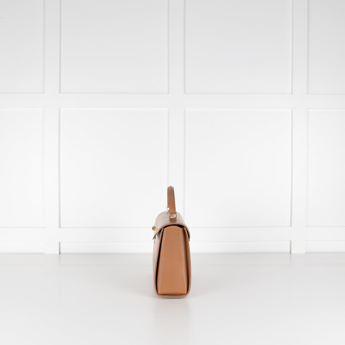 Anya Hindmarch Tan Mortimer Top Handle Bag