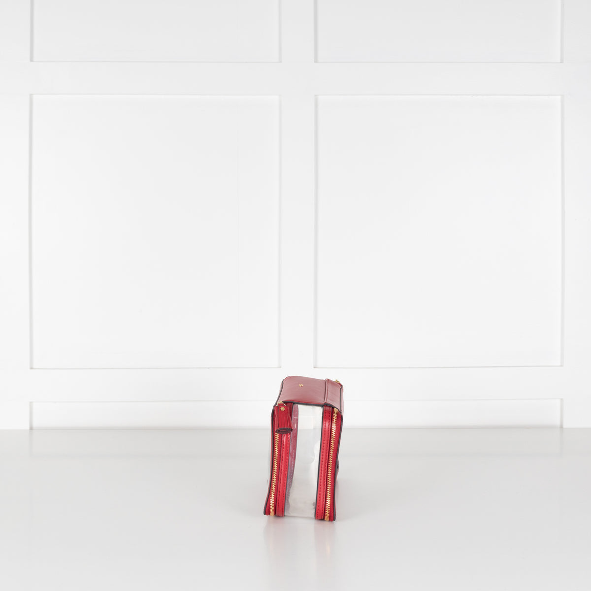 Anya Hindmarch Red Touch Down Makeup Bag