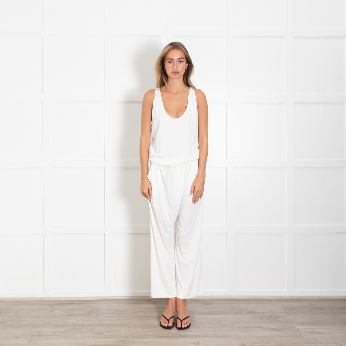 By Malene Birger White S/L Jumpsuit