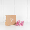 Christian Louboutin Metallic Pink Very Vee Mules